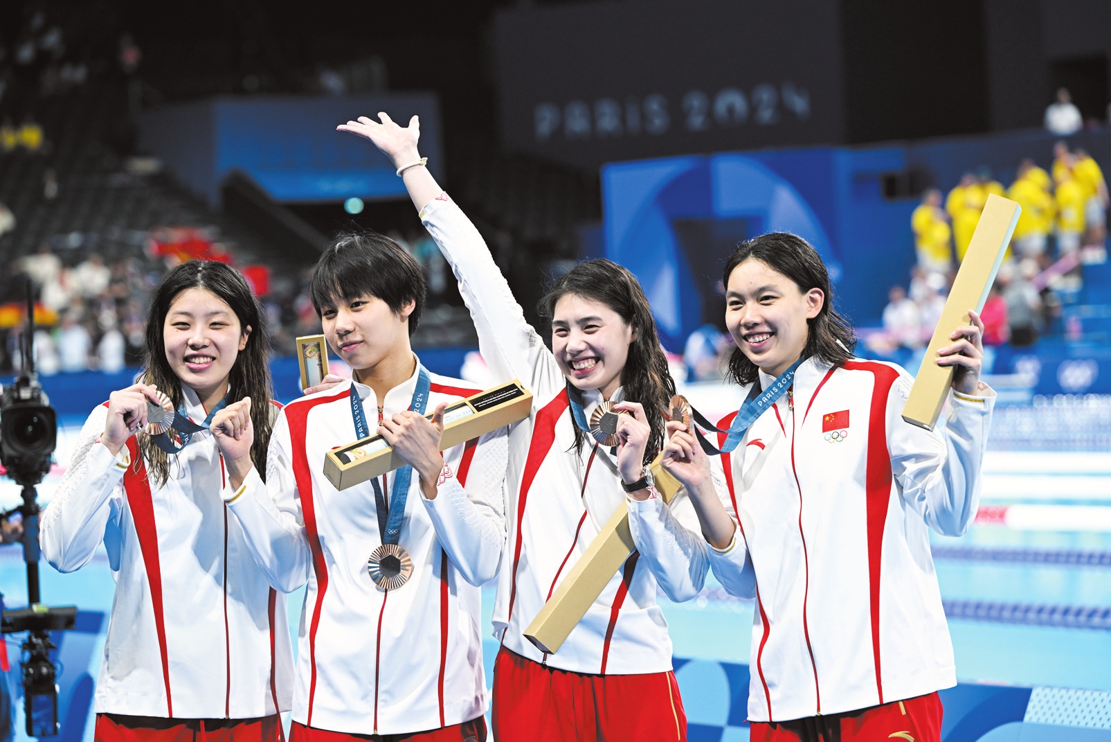 亚运会:中国队夺得女子4x200米自由泳接力冠军 亚运会:中国队夺得女子4x200米自由泳接力冠军