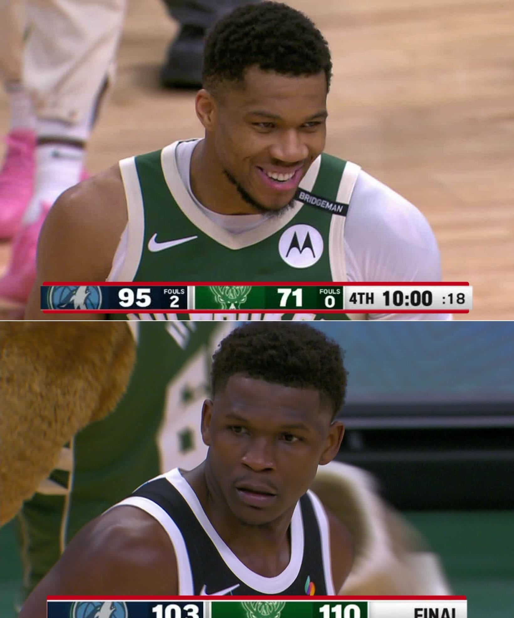 FB体育在线-雄鹿胜魔术，继续保持不败。